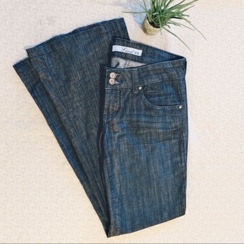 Anthropologie LEVEL 99  Boot cut jeans